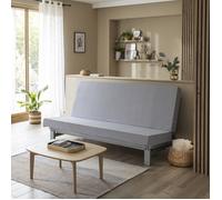 Matelas clic-clac mousse HD28 13 cm Le Fameux 130x190 - Gris - Fabriqué en France - Terre de Nuit