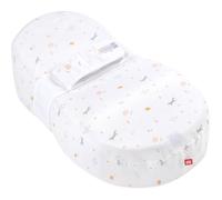 RED CASTLE/BEABA, Cocon Ergonomique, Nid d'ange, Confort, Développe la motricité et l'éveil, Fabriqué en France, Tissu Oeko-Tex, Fleur de coton, Happy fox