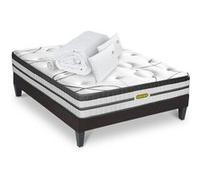 Matelas Concorde Ressorts ensachés Accueil mémoire de forme Ferme+ sommier + accessoires - 140x19