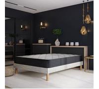 Matelas COSMOS 160x200 cm | Hauteur 26cm | Mousse Techno Foam Haute Densité| Hypoallergénique | Confort équilibré