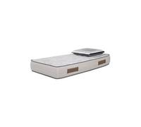 AB Matelas - Matelas Cosmos White mémoire de forme - 28 cm - 90x190cm avec 1 Oreiller viscoélastique 60x60cm