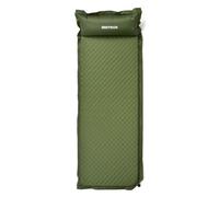 Matelas de camping, compact, autogonflant, matelas de couchage léger, ultra léger avec oreiller Meteor 188×66×3,8 cm vert