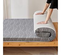 Matelas De Camping De Mousse De Mémoire De 8cm, Solution Finale De Confort | Lit futon enroulable for usage intérieur/extérieur, canapé-lit for invités(Gray5cm,120x200cm)