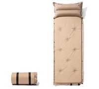 Matelas de camping double auto-gonflant, reliable avec un oreiller pour plus de confort, matelas gonflable compact et imperméable, idéal pour la randonnée, et les voyages