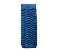 Matelas de Camping Gonflable Lit d'Air Portable avec Pompe Intégrée | Coussin de Sol Gonflable avec Sac de Rangement pour Randonnée Pédestre Trekking Aventure Adulte