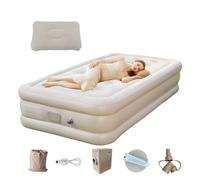 Matelas de camping, matelas gonflable de tente, design épais auto-gonflant, double tapis de camping, confort portable, rouleau compact, randonnée en plein air, voyage aventure, système de soutien