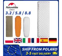 Matelas de camping Naturehike 3.5/4.6/5.8/8.8 à valeur R élevée, matelas gonflable ultraléger et chaud, tapis gonflables pliables portables pour l'extérieur R8.8-186x58cm