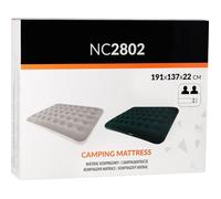 Matelas de camping - NILS EXTREME - NC2802 - 191x137x22 cm - 2 places - Beige