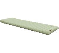 Matelas de camping Outsunny, matelas gonflable, lit gonflable hydrofuge avec pompe à pied, tapis de couchage avec sac de transport pour le camping, peut supporter jusqu'à 80 kg, vert