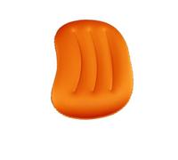 matelas de camping pneumatique Oreiller gonflable de camping en plein air, coussin d'air en TPU souple for la protection du cou et le soutien lombaire, for le sommeil des adultes, 90 g(Orange)