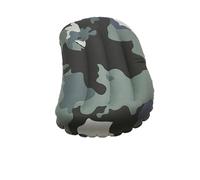 matelas de camping pneumatique Oreiller gonflable de camping en plein air, coussin d'air en TPU souple for la protection du cou et le soutien lombaire, for le sommeil des adultes, 90 g(Mi cai)