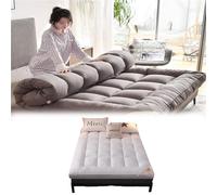 Matelas de camping portable pour étudiants, matelas futon pour yoga, voyage, matelas simple et double inclus