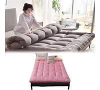 Matelas de camping portable pour lits simples et doubles, lit double, matelas d'invité pour dortoirs d'étudiants, matelas futon, tapis de sieste et tapis de yoga