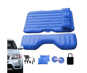 Matelas de camping pour voiture - Solution de repos automobile offrant une expérience de détente rembourrée - Literie légère et gonflée - Alignement ergonomique du corps - Ajustement intérieur stable