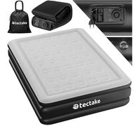 MATELAS DE CAMPING - TECTAKE - Matelas gonflable AIRDREAMS avec pompe électrique et sac de transport inclus - 200x148x44cm