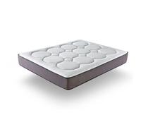 Matelas de couchage 200x200 cm accueil progressif soutien ferme epaisseur 22 cm 1 zones
