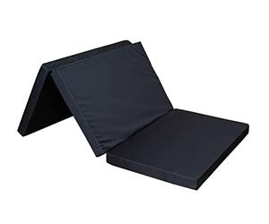 Matelas de couchage de qualité supérieure pour classe V et Marco Polo avec kitchenette, matelas pliant, 200 x 108 x 8 cm, noir, pour bus, camping
