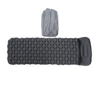 Matelas de Couchage extérieur TPU Preuve Humide de Tampon de Couchage Gonflable Portable avec Oreiller pour Le Camping en randonnée en Polyester Compact léger 195x61x6cm