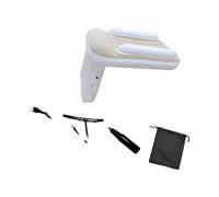 Matelas de couchage gonflable pour tout-petits - Garde-corps haute sécurité - Gonflage rapide - Sac de transport portable - Pour les tout-petits et les avions - Intérieur et extérieur