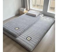 Matelas De Couchage Japonais, Futon Double/queen/king Size De 5 Cm D'épaisseur, Matelas D'appoint Enroulable Pour Le Sol, Camping De Voyage Portable, Lit De Sol, Méditation, Yoga Zen(Mountain Ash,1.8m