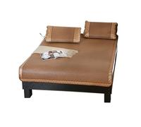 Matelas de couchage pliable en bambou pour chambre à coucher et dortoir, respirant et confortable, essentiel pour les nuits chaudes