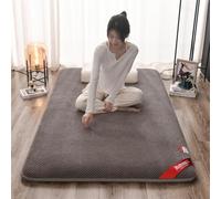 Matelas De Futon Japonais Jumeau, Matelas De Futon Tatami Extra épais pour Adultes, Matelas De Sol Japonais Pliable pour Les Invités De Camping, B, 90x200cm