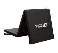 Matelas de gymnastique pliable 180 x 60 x 5 cm Noir