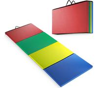 Matelas de gymnastique pliable 240 × 120 × 5 cm - coloré