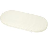 Matelas de landeau - 72 x 32 cm - Ep. 4 cm - Beige Ecru - TINEO