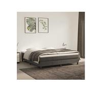 vidaXL Matelas de lit à ressorts ensachés 160x220x20 cm Velours