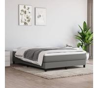 vidaXL Matelas de lit à ressorts ensachés Gris foncé 120x200x20 cm