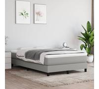 Matelas de lit à ressorts ensachés Crème 160x200x20 cm Tissu vidaXL