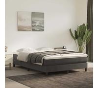 Matelas de lit à ressorts ensachés Gris Foncé 140x190x20 cm vidaXL