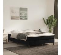 Matelas de lit à ressorts ensachés Gris Foncé 140x190x20 cm vidaXL