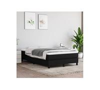 Matelas de lit à ressorts ensachés Noir 120x200x20 cm Tissu347756