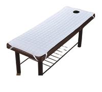 matelas de lit de massage Ensemble de lit massage SPA avec trous for table salon beauté, drap, matelas, plusieurs tailles(White,180x60cm)
