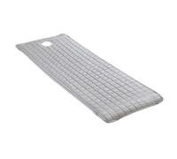 Matelas de massage antidérapant pour SPA, drap épais avec bandes élastiques et trou pour le visage, pour salon de beauté et hôtel (pour le corps entier) Coffee