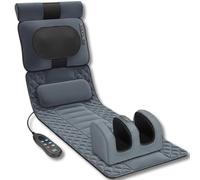 Matelas de Massage Chauffant Corps Entier - Vibrations, Pétrissage Nuque, Traction Lombaire, Masseur Complet, Relaxation & Récupération