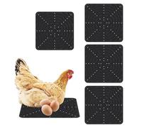 Matelas De Nidification Pour Poules | 4 Tapis De Ponte Réutilisables,Coussin Doux Pour Poules | Convient Pour L'Extérieur Grange Cour Arrière Jardin Pelouse Ferme Cailles Poussins Et Couveuse