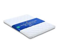 Matelas de parc enfant rectangle 75x100 cm - tapis de parcs de jeu pour bebe cododo ou sol doux en mousse avec respirante housse