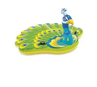 Matelas de plage gonflable - INTEX - Paon - 193x163x94 cm - Extérieur - Adulte - Mixte