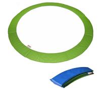 Matelas de Protection réversible pour Trampoline Ø245cm Canberra - Vert réversible Bleu - Installation Facile Attaches Auto-agrippantes