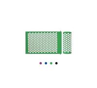 Matelas de relaxation, kit d'acupression avec tapis et coussin, vert, avec sac et coussin, standards/certifications: rohs