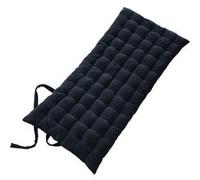 HARRIS - Matelas de Sol 60x120cm Velours de Coton Capitonné Coloris Bleu nuit - Altobuy Bleu nuit G