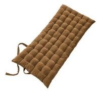 Matelas de Sol 60x120cm Velours de Coton Capitonné Coloris Camel - HARRIS -