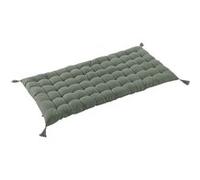 AltoBuy Sophie - Matelas de Sol avec Pompons 60x120cm Coton Coloris Romarin