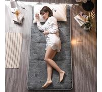 Matelas De Sol Japonais, Ma telas Futon Doux Et Pliable pour Invités, M atelas De Couchage Double/Complet/Reine/Roi, Tapis De Dortoir Portable pour Étudiants De Camping
