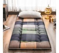 Matelas De Sol Japonais, Ma telas Futon Doux Et Pliable pour Invités, M atelas De Couchage Double/Complet/Reine/Roi, Tapis De Dortoir Portable pour Étudiants De Camping
