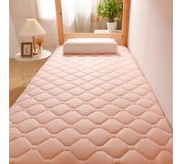 Matelas de sol japonais pour lit simple, gris, 198 x 119 x 5,8 cm - Matelas pliable à trois plis pour lit futon à roulettes King Size