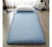 Matelas de sol japonais simple - Futon portable pliable pour lit d'invités et canapé - Matelas de couchage enroulable double, parfait pour une vie minimaliste et un voyage